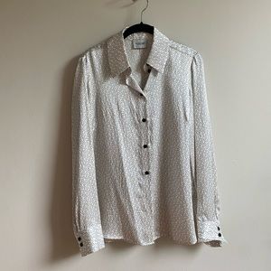 Rachel Comey Silk Daisy Shirt size 4
